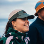 R-Series Green Running Cap on Model