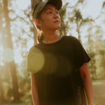 BLACK Womens Velocity Running Tee Front Lifestyle