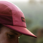 Red Running Cap M-Series on Model