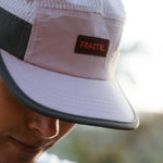 Purple Running Cap M-Series on Model