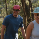 Red Running Cap M-Series on Model