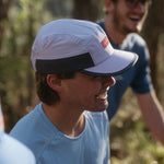 Purple Running Cap M-Series on Model