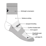WHITE Running Performance Socks Features