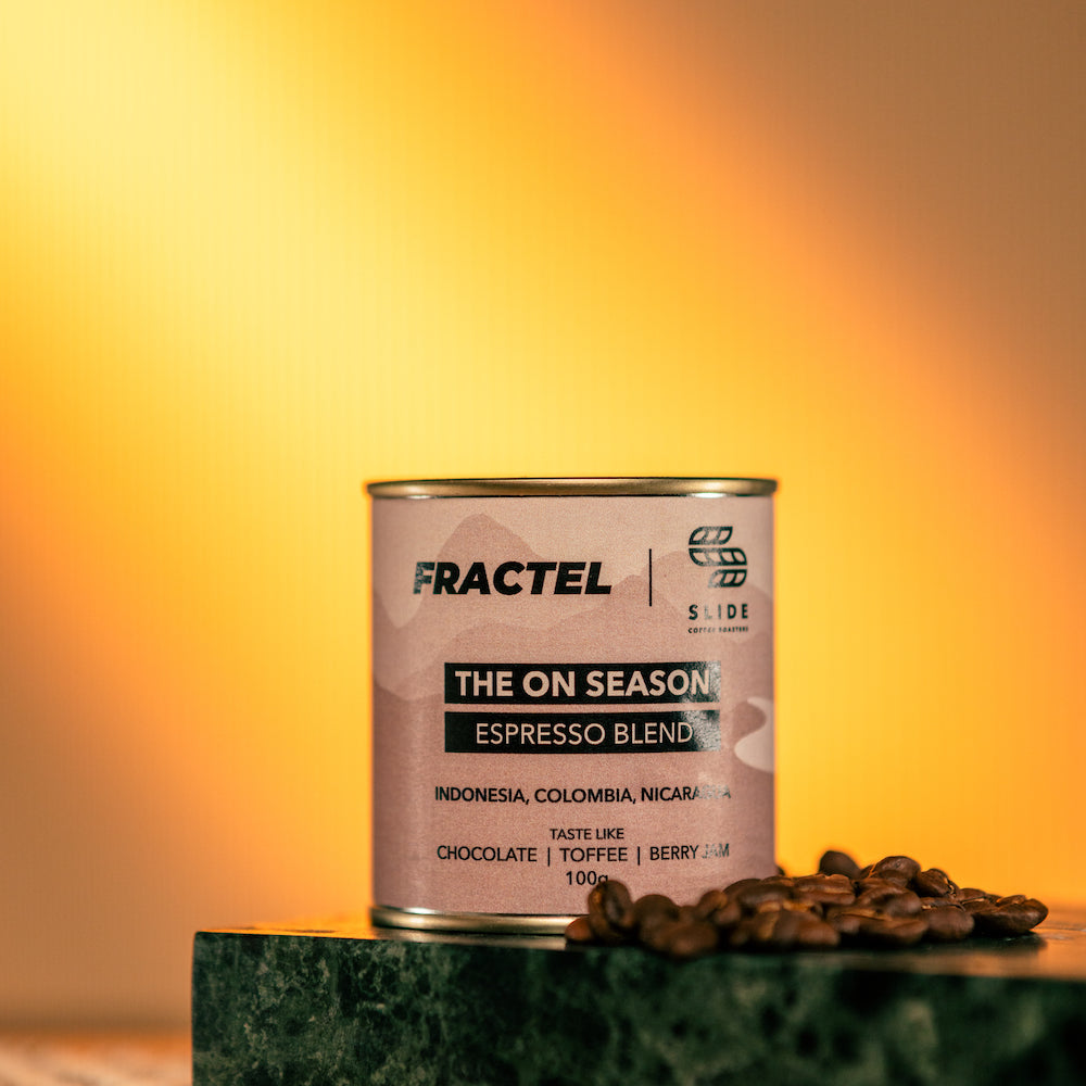 A FRACTEL x SLIDE Coffee Collaboration