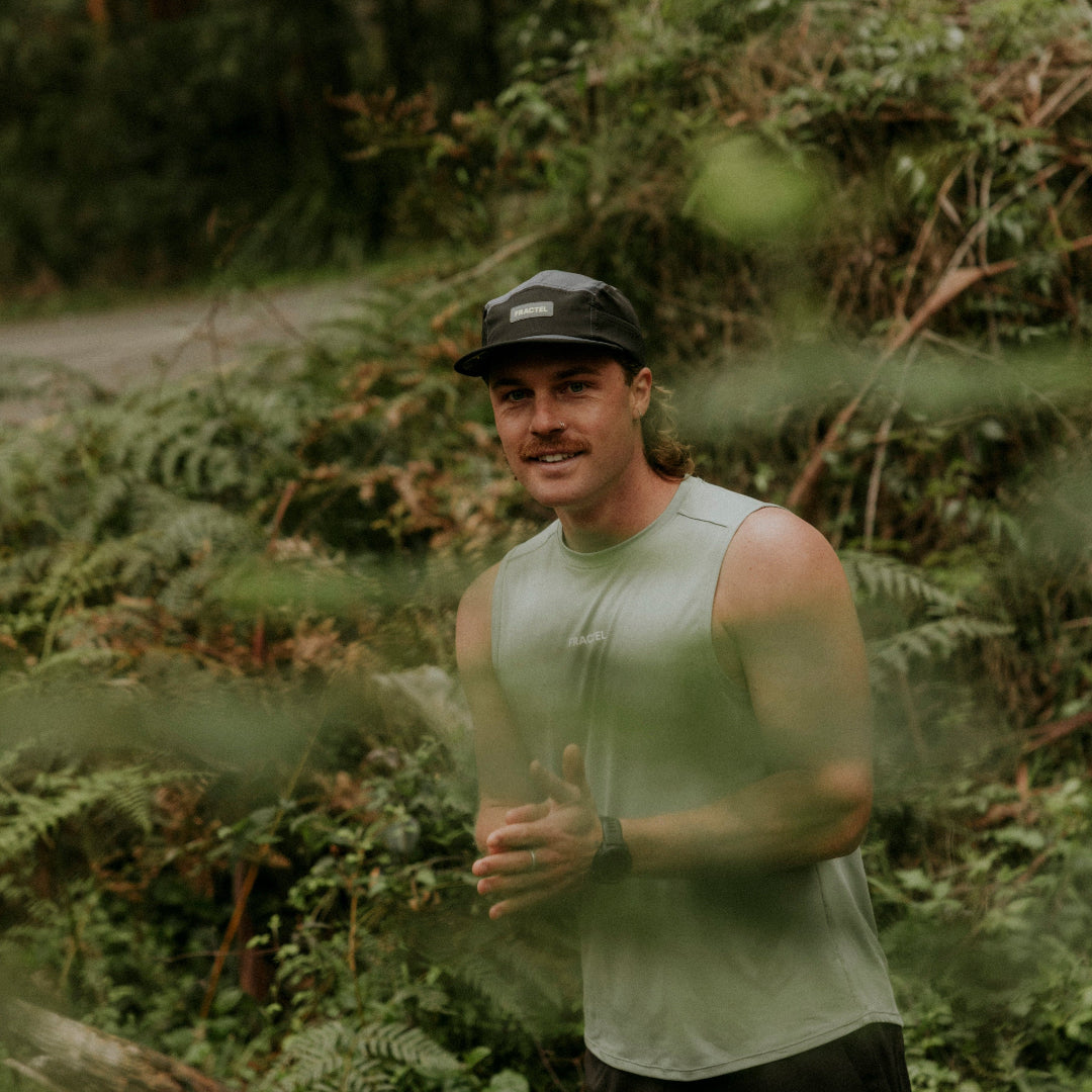 M-Series Grey Running Cap 