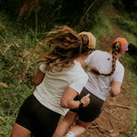 E-Series Beige Running Cap High Ponytail