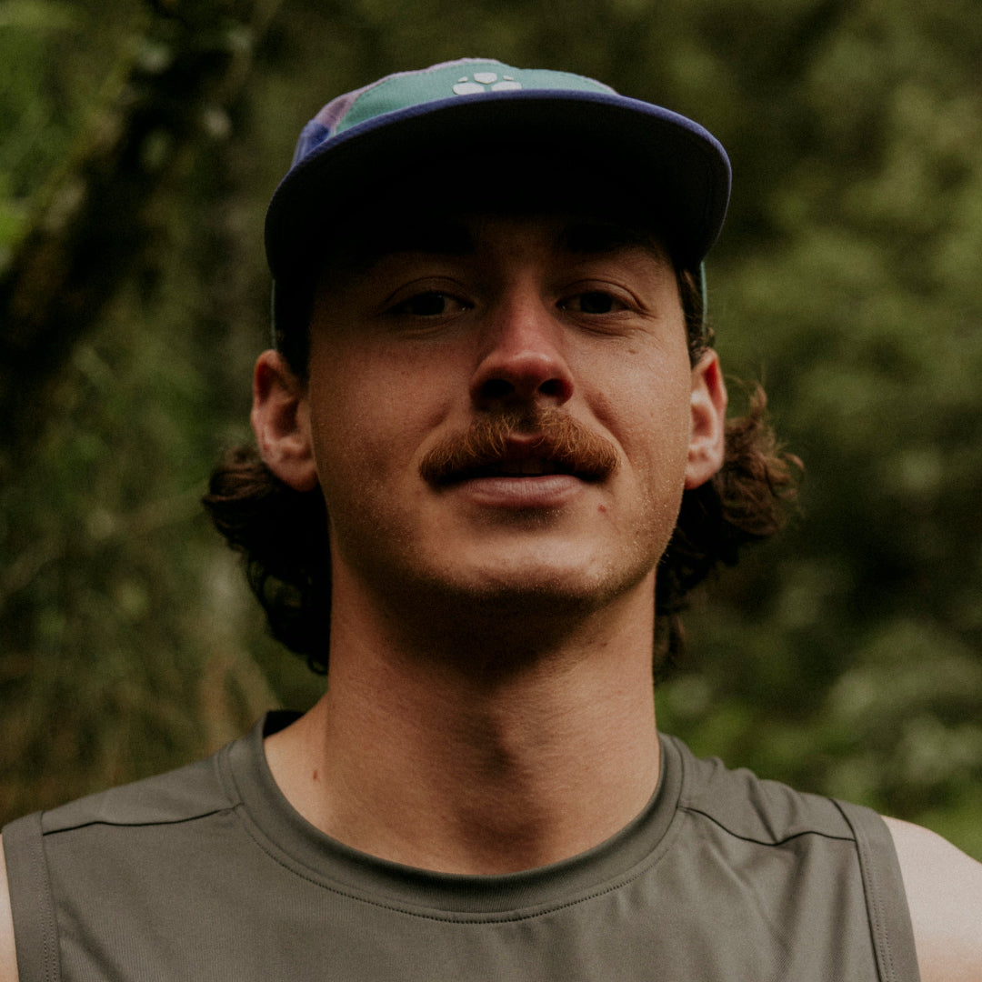 M-Series Purple Running Cap 