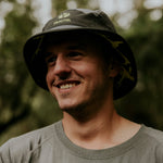 B-Series Grey Bucket Running Hat