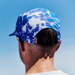 M-Series Performance Running Cap in Blue on Model
