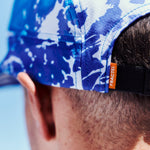 M-Series Performance Running Cap in Blue on Model