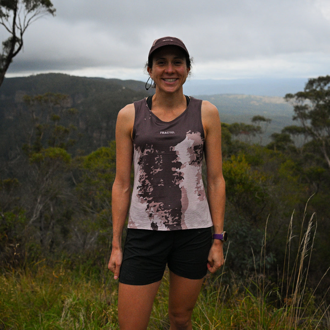 Women's S-ECHO POINT Running Singlet