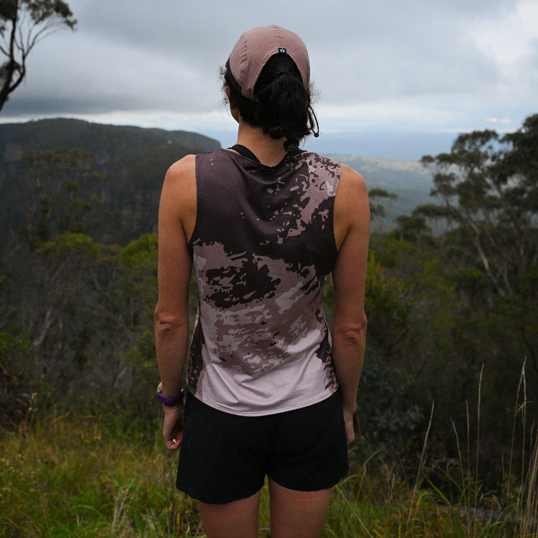 Women's S-ECHO POINT Running Singlet