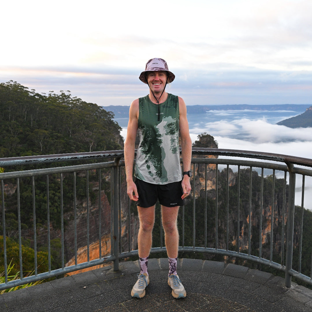 Men's S-GOVETTS LEAP Running Singlet