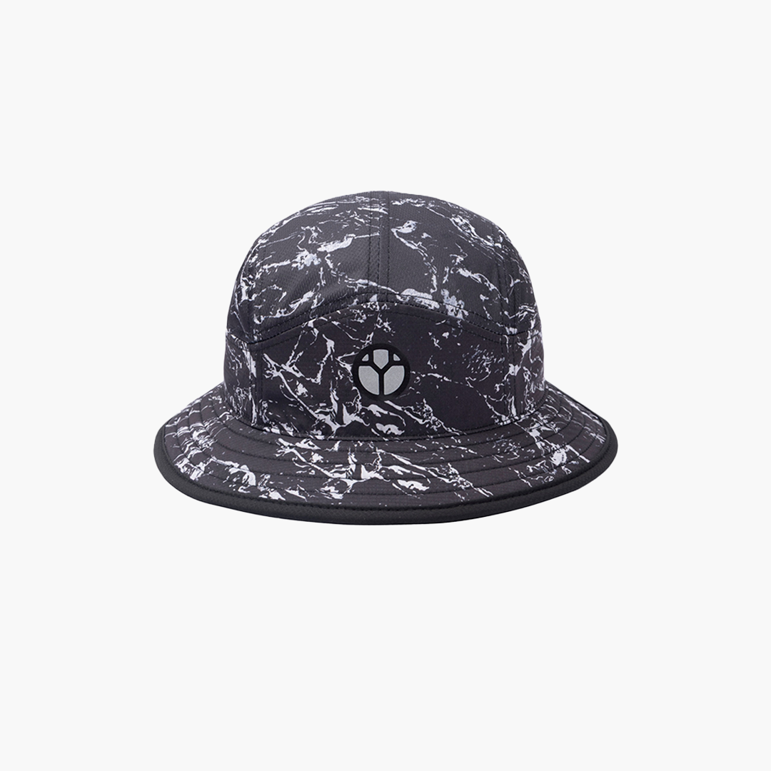 B-BLACK MARBLE Bucket Hat