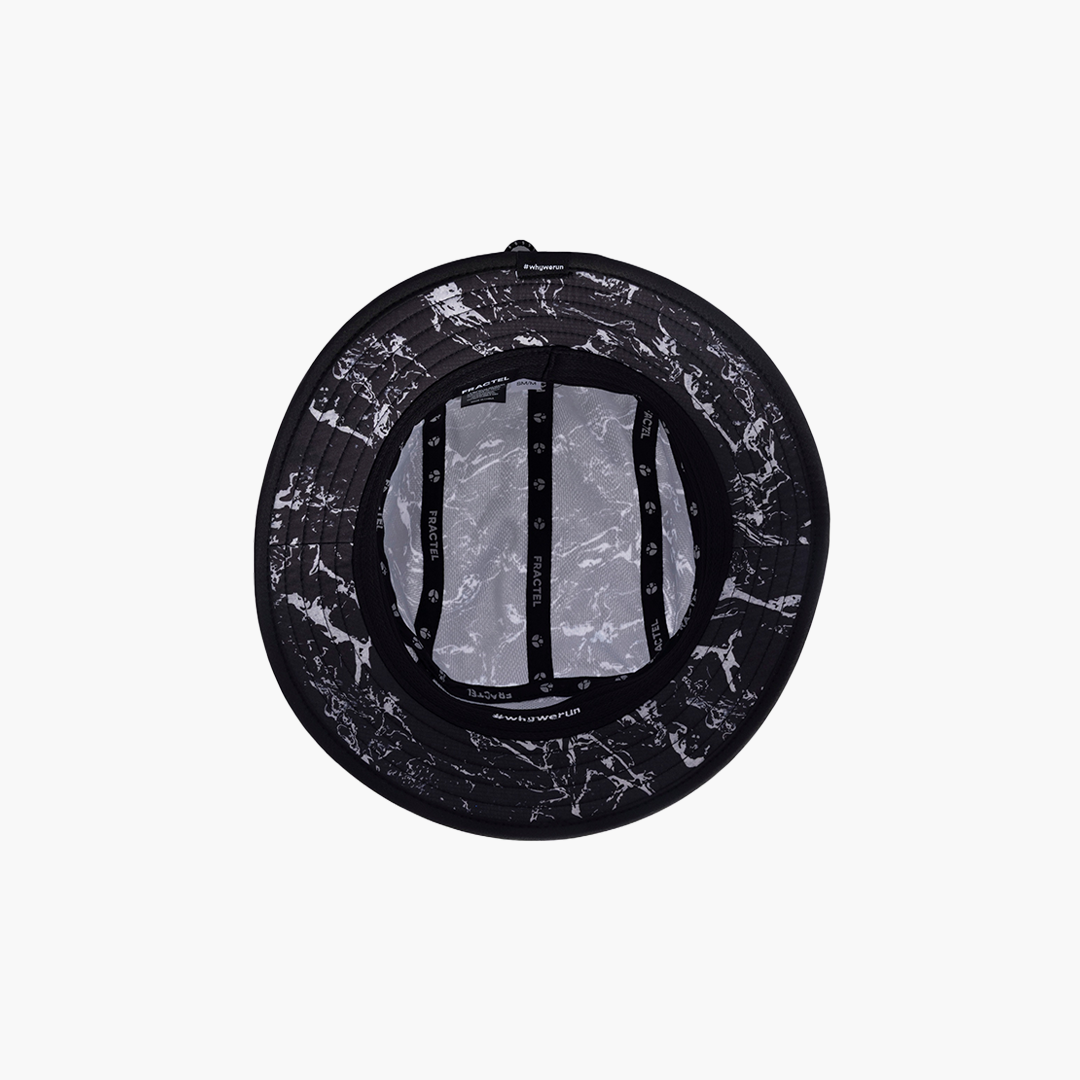 B-BLACK MARBLE Bucket Hat