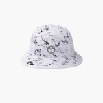 B-WHITE MARBLE Bucket Hat