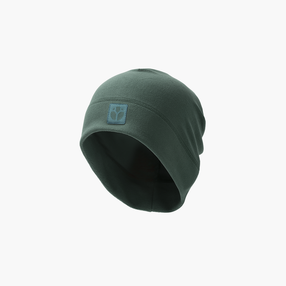 Beanie - FOREST - Polartec Wind Pro Fleece, angle view