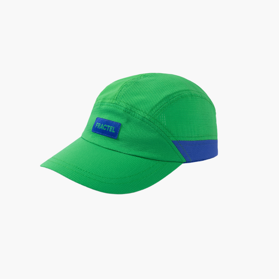 E-GREEN BEE Running Cap, angle view