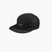 Black Fractel M-MIDNIGHT 3.0 running cap, angled view