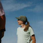 Green Running Cap M-Series on Model