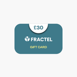 FRACTEL Gift Card design, £30 denomination