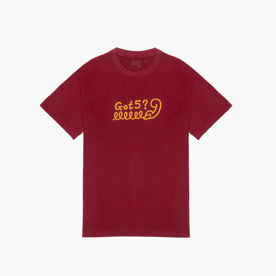 Unisex Fractel CT-Got 5 limited edition tee, front view