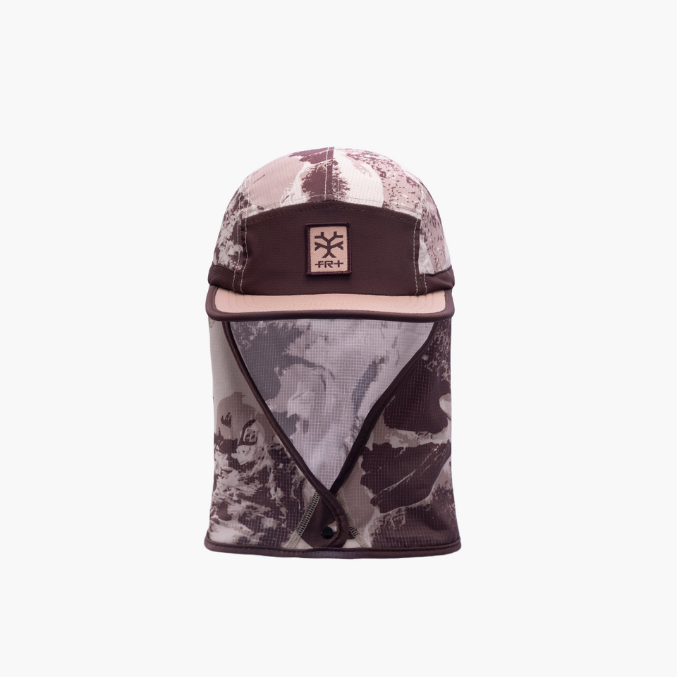 L-ECHO POINT Legionnaire Running Hat, front view