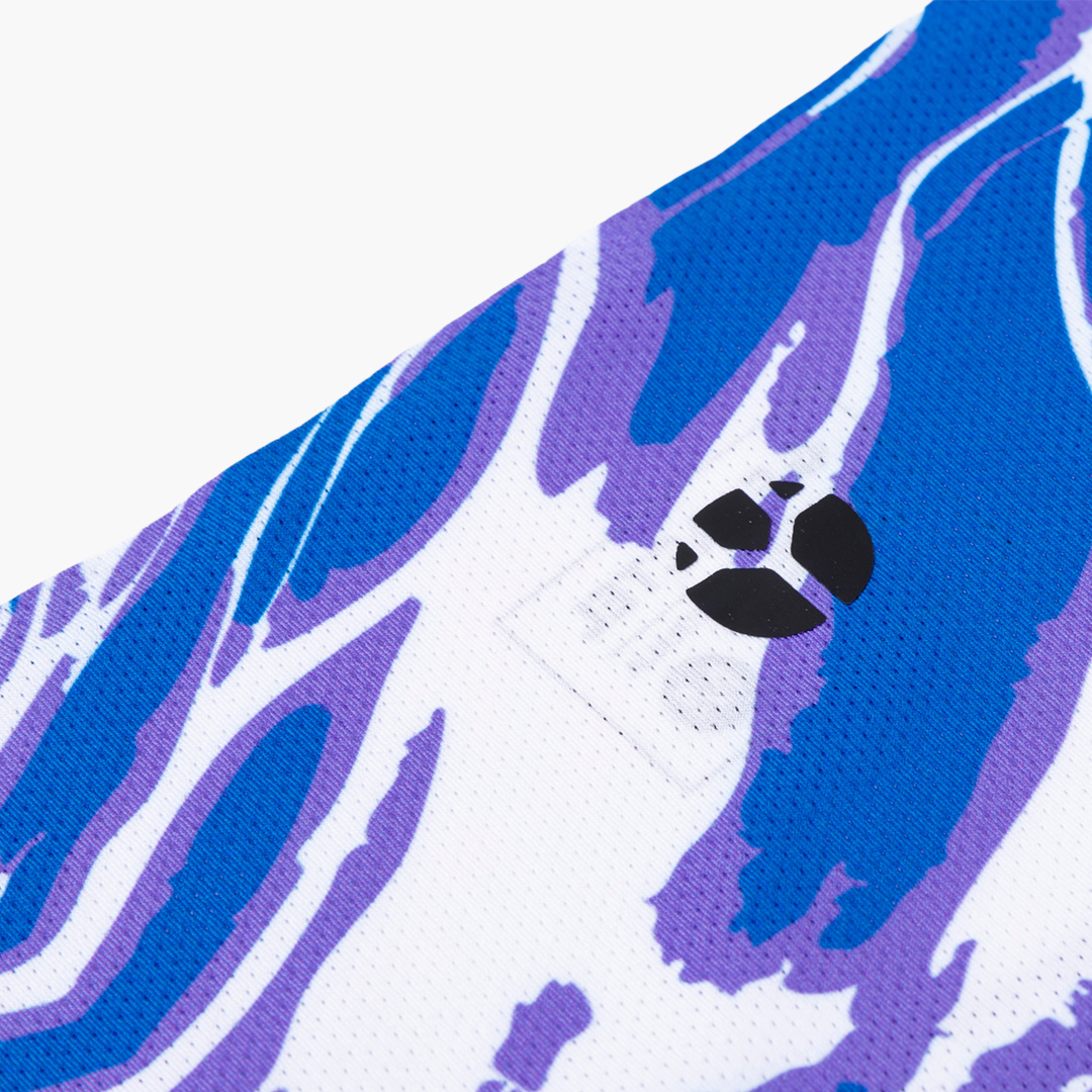 Men's V-COBALT RIPPLE Performance Singlet