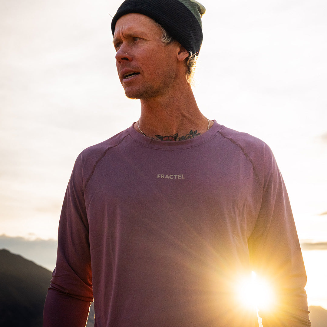 Men's V-AURA Running Long Sleeve