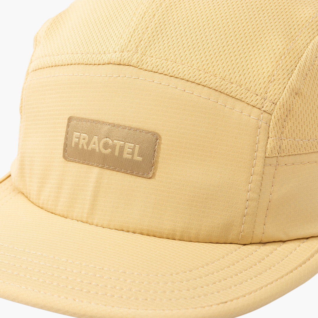 Close-up of M-SAND Running Cap front panel