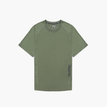 OLIVE Mens Velocity Running Tee Front