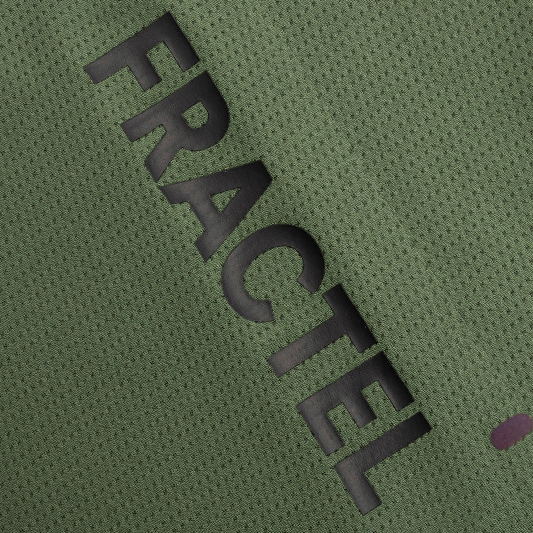 OLIVE Mens Velocity Running Tee Front Zoom