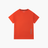 Men's Fractel Grenadine orange performance tee, front view