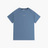 Fractel Men's S-ATLAS Running Tee in slate blue, front view