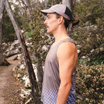 Men's V-BUTTERFLY MAUVE Race Singlet