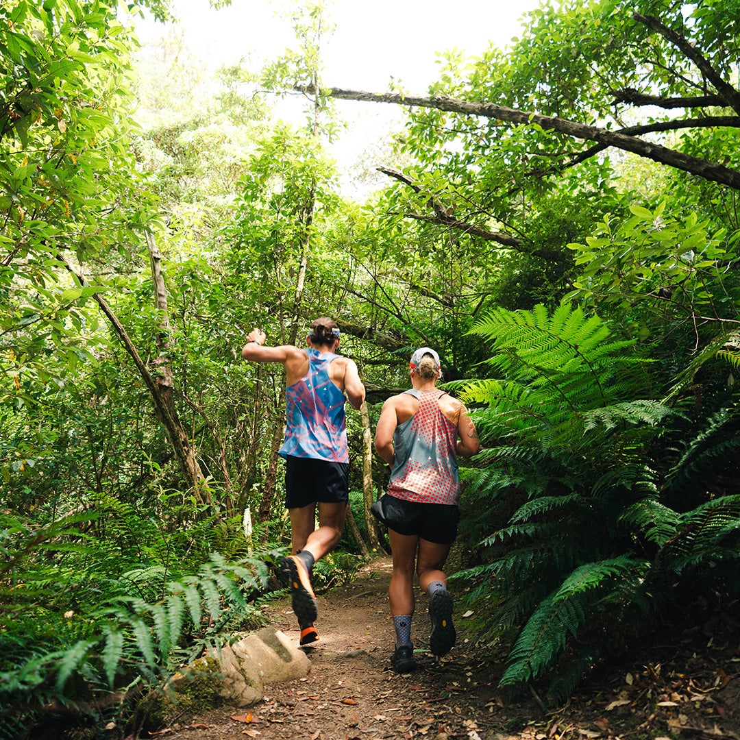 Men's V-CHAOS COBALT Race Singlet