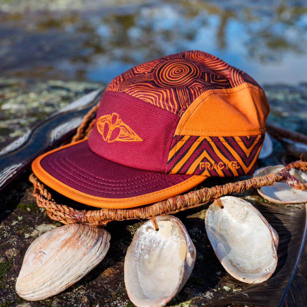 M-NGURRUMBAA Limited Edition Running Cap (Orange)