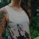 Camiseta de tirantes de running S-ROCKIES para mujer