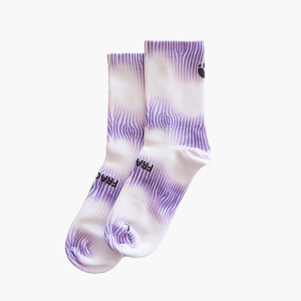 VELOCITY LILAC Running Performance Socks Front