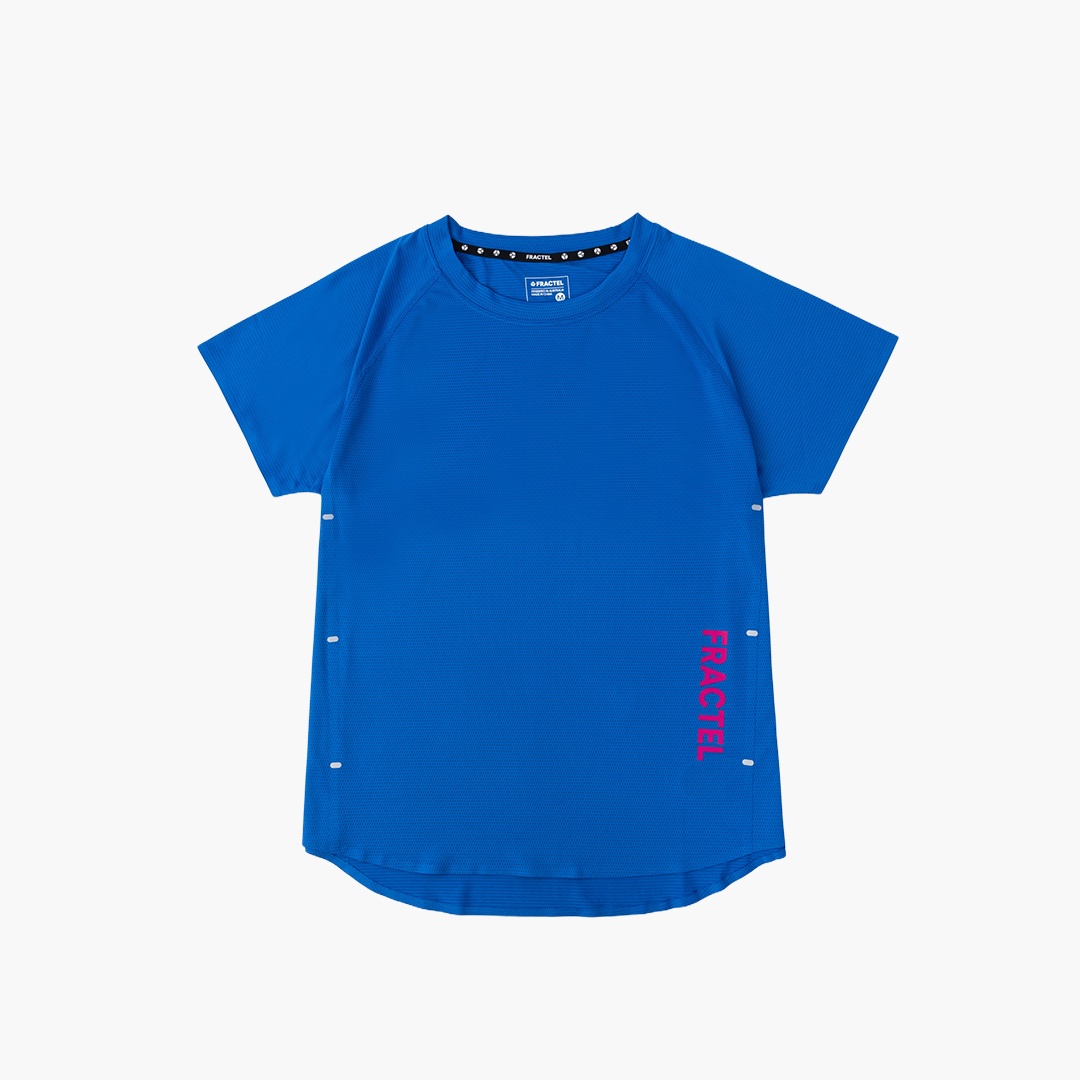 Women's V-COBALT BLUE Performance Tee