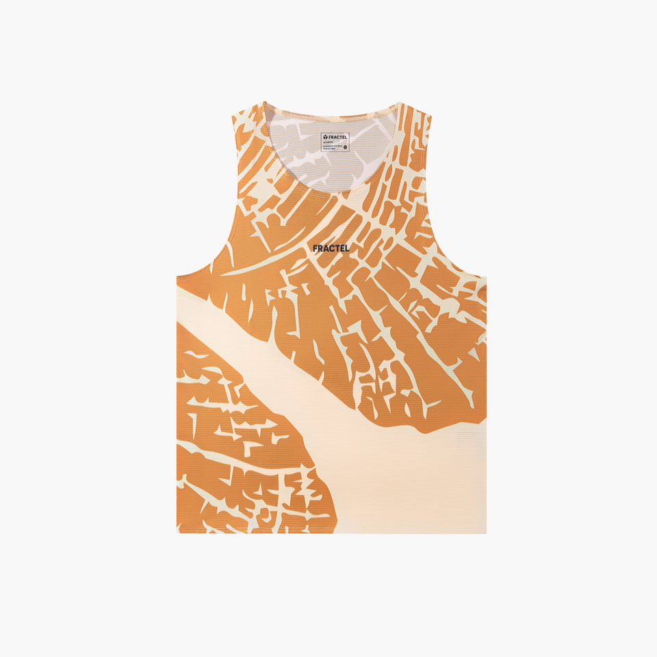 Fractel Women's S-Heartwood Running Singlet, front view