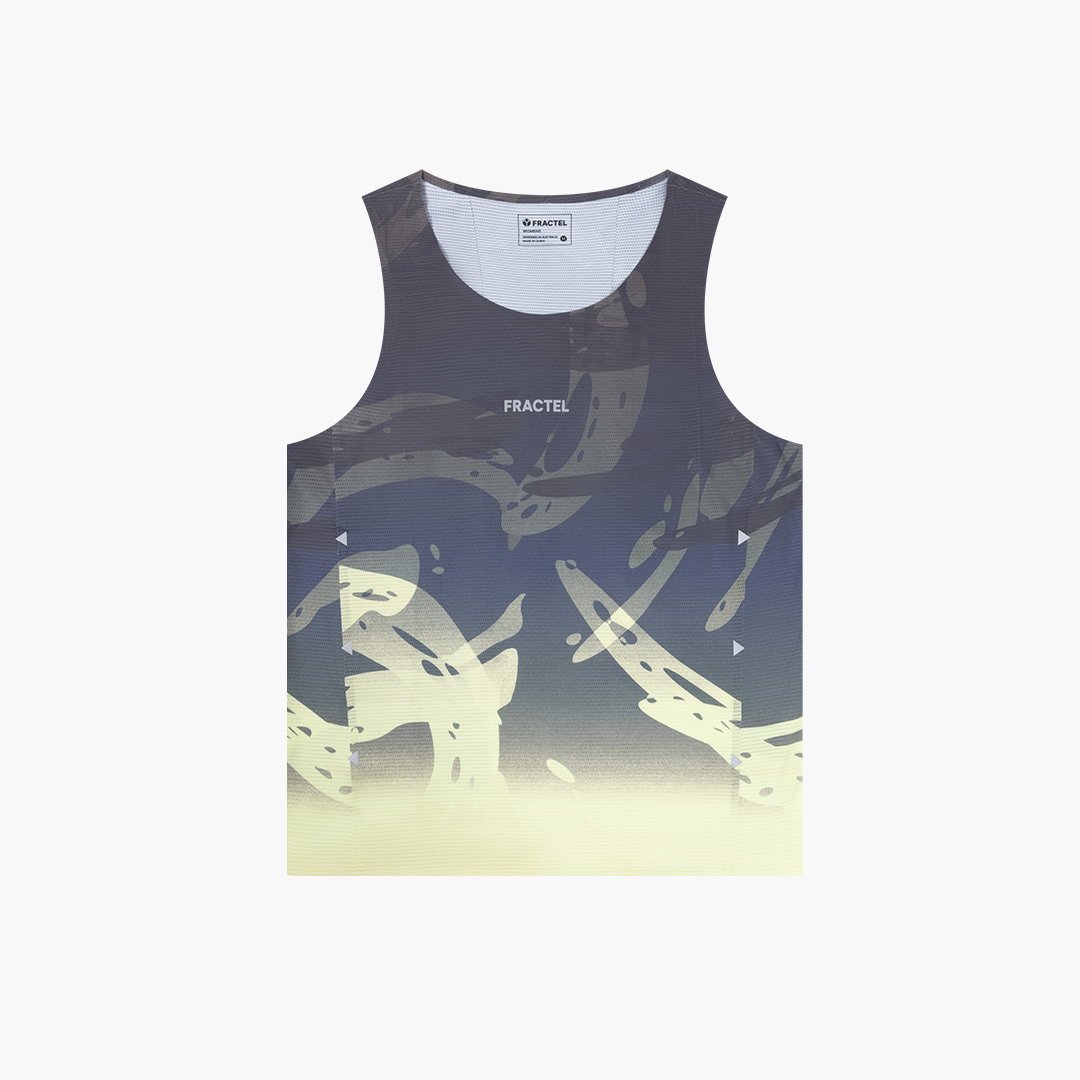 Fractel Women's S-Unfurl Running Singlet, front view